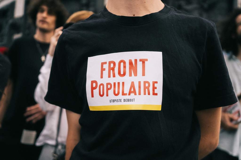 Rassemblement République jeudi 27 juin législatives Nouveau Front populaire